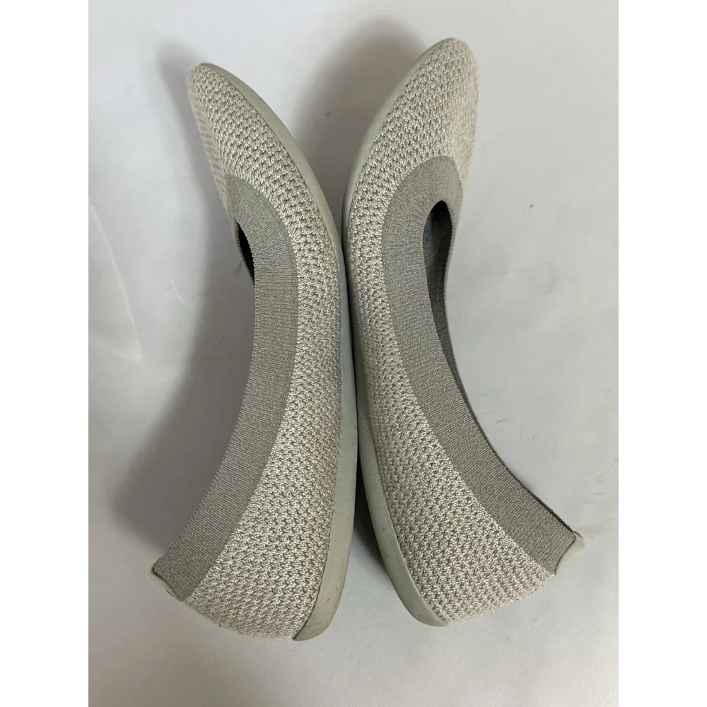 Allbirds Tree Breezers Ballet Flats Gray Casual Slip On Shoes Sz 7